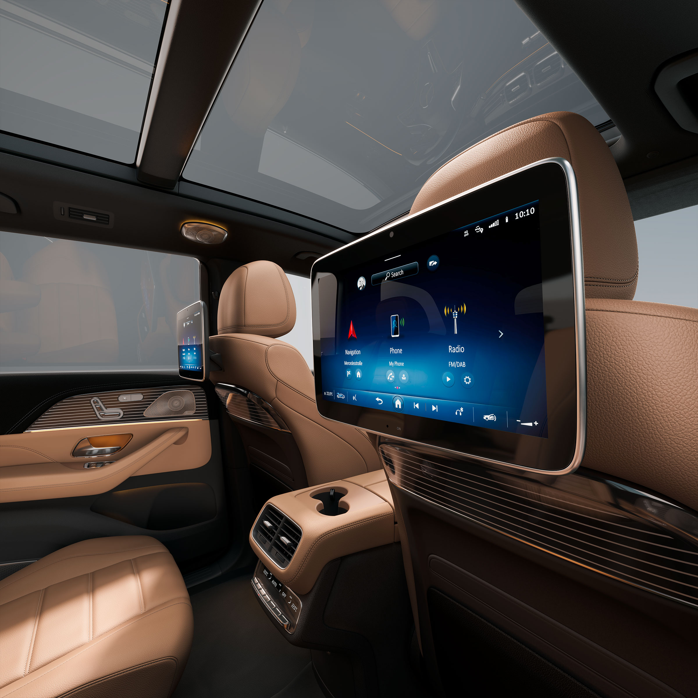 MBUX High-End Rear Seat Entertainment System